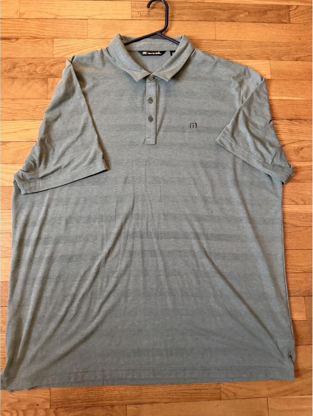 3XL - Men - TravisMathew Striped Polo Shirt